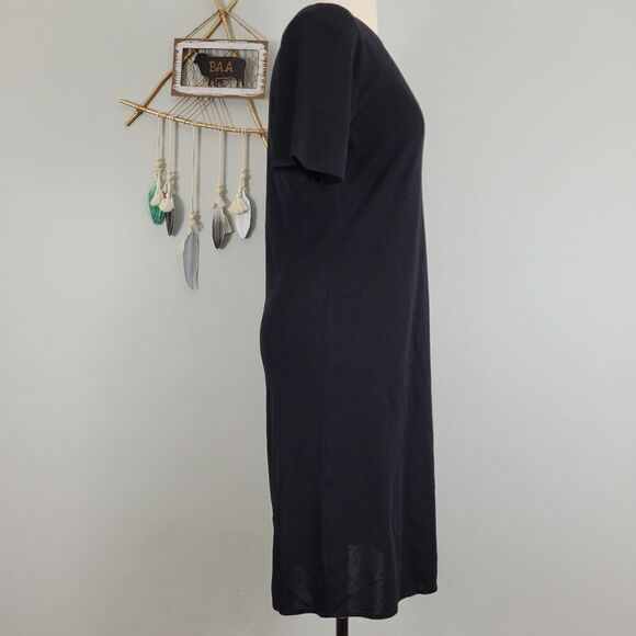 Exclusively Misook Stretchy Black Career Dress PS‎ - Picture 2 of 8